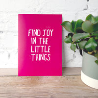 Find Joy | Encouraging Postcards | Postcard Set